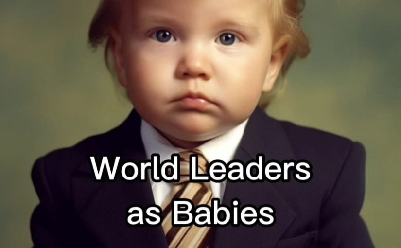 ШІ намалював світових лідерів немовлятами: неймовірно милі фото ➤ Prozoro.net.ua