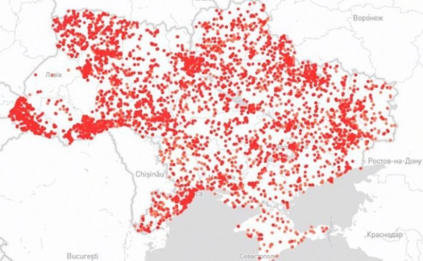 Журналісти створили базу даних та карту власності УПЦ МП в Україні (фото) ➤ Prozoro.net.ua