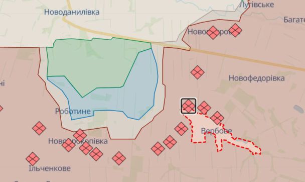 Вербове Запорізька область - війна в Україні