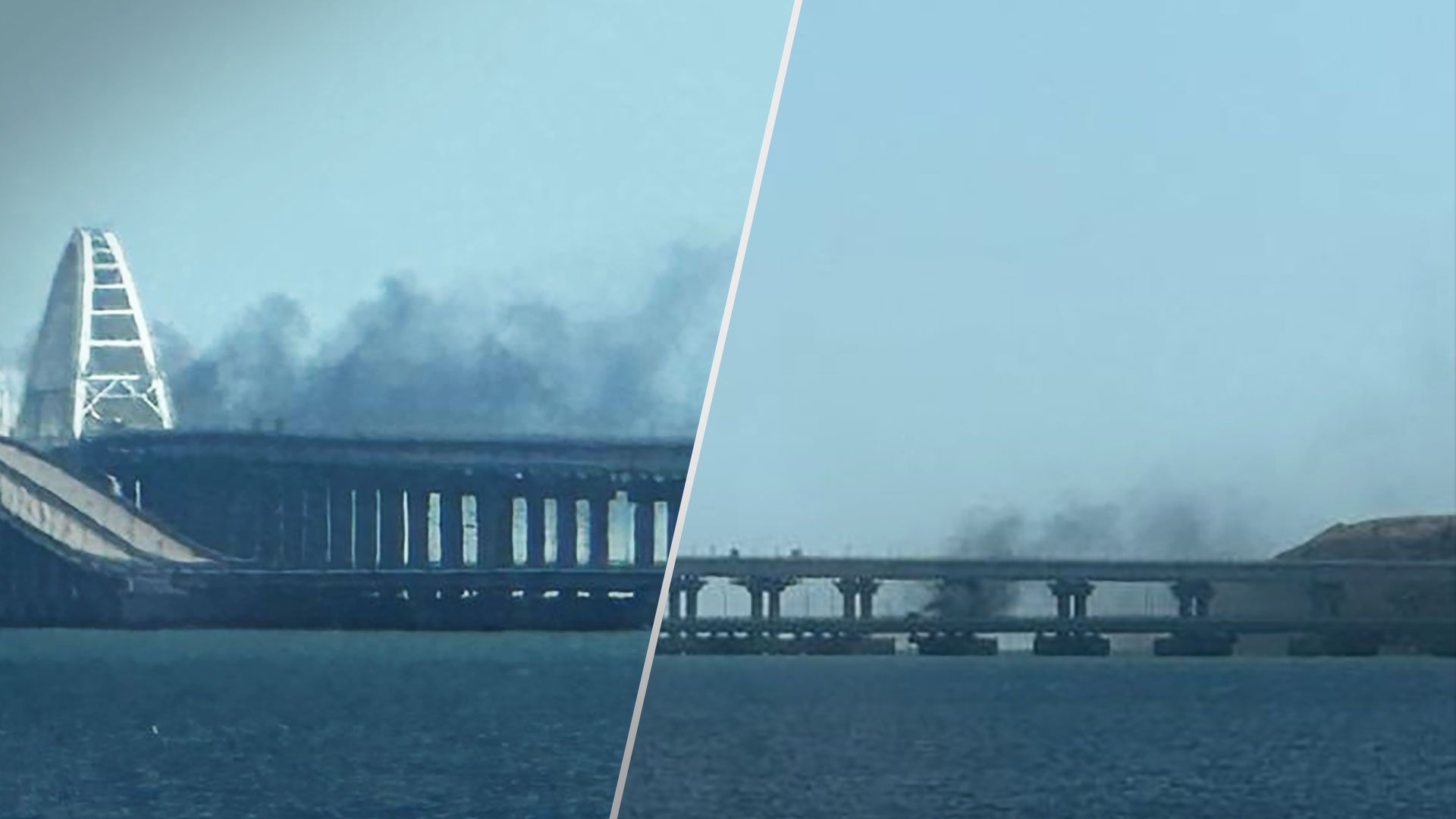 З’явилися нові супутникові знімки ремонту Кримського мосту після “бавовни”