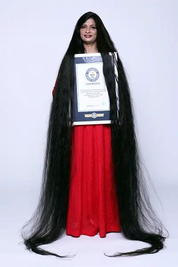 Найдовше волосся у світі
