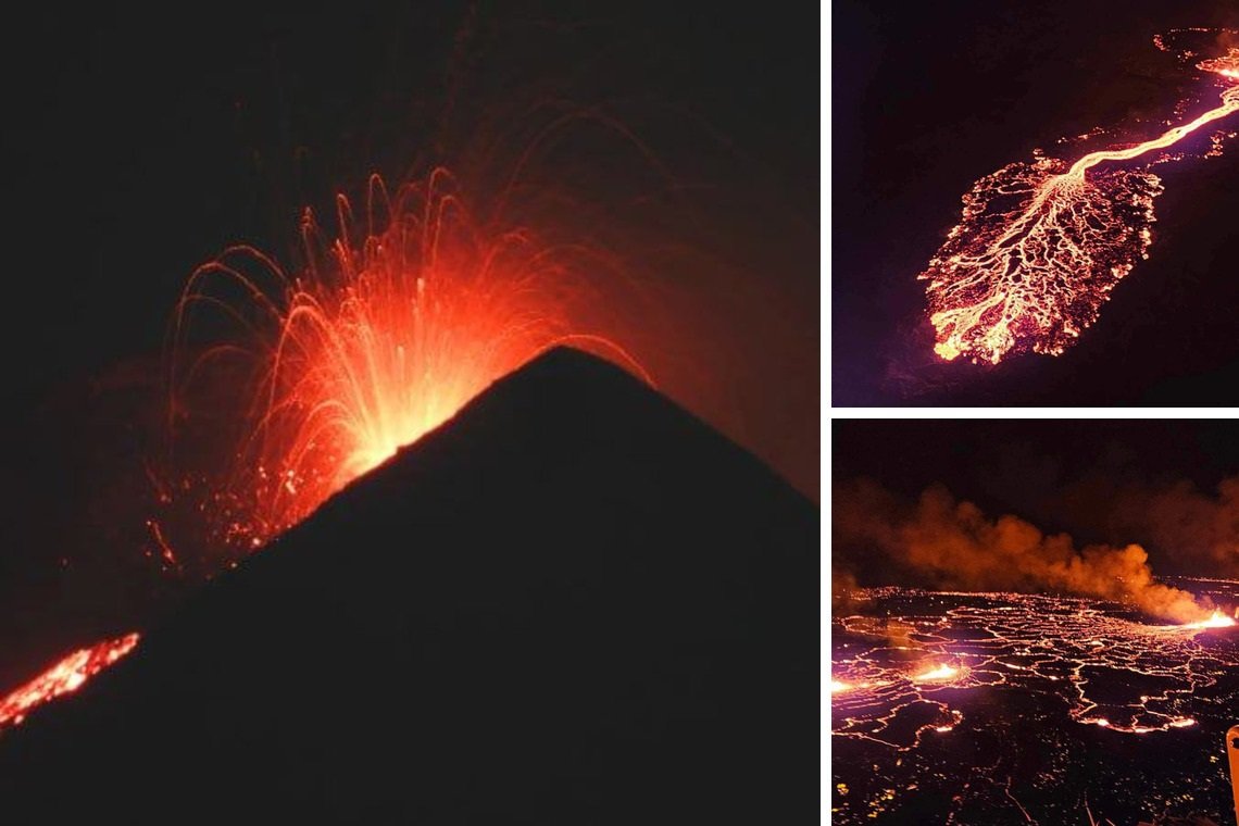 Виверження вулкана в Ісландії: приголомшливі фото та відео ➤ Prozoro.net.ua