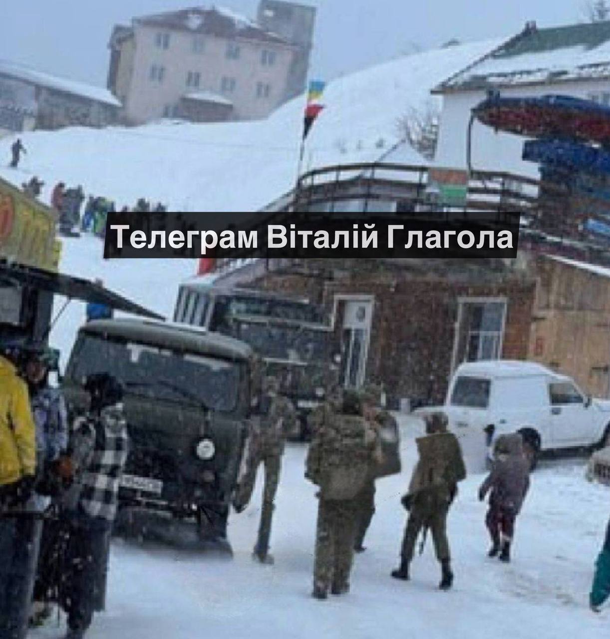 Військкоми 1 січня завітали на гірськолижний курорт Драгобрат: фото та відео