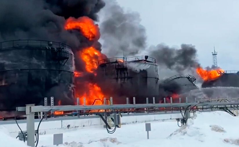 У Курській області горіла нафтобаза: відео  ➤ Prozoro.net.ua