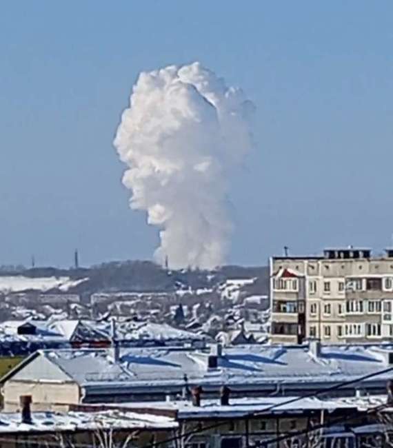 Вибух на оборонному підприємстві в Алтаї потрапив на відео 