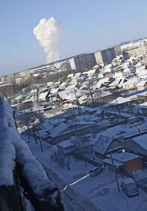 Вибух на оборонному підприємстві в Алтаї потрапив на відео 