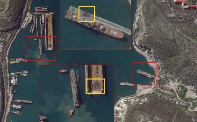 З’явилися супутникові знімки атаки по кораблях “Ямал” та “Азов” ➤ Prozoro.net.ua