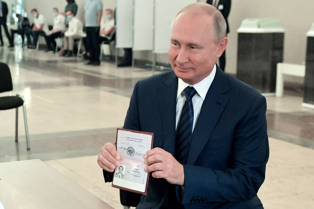 Путіна переобрано на новий президентський термін