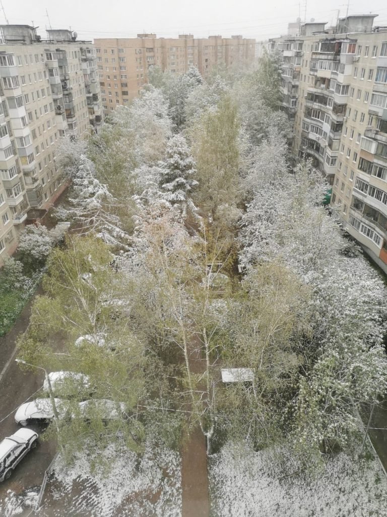 Снігопад у Москві