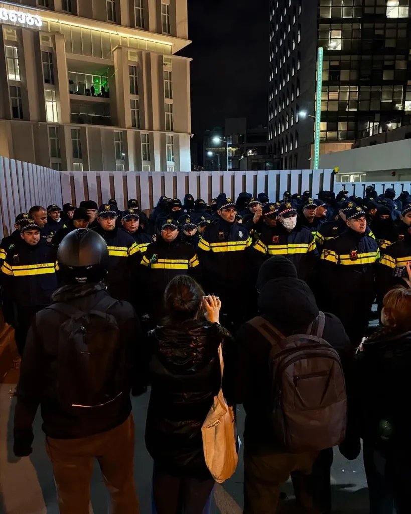 Литва,Латвія та Естонія пообіцяли санкції за придушення протестів у Грузії,Протести в Грузії