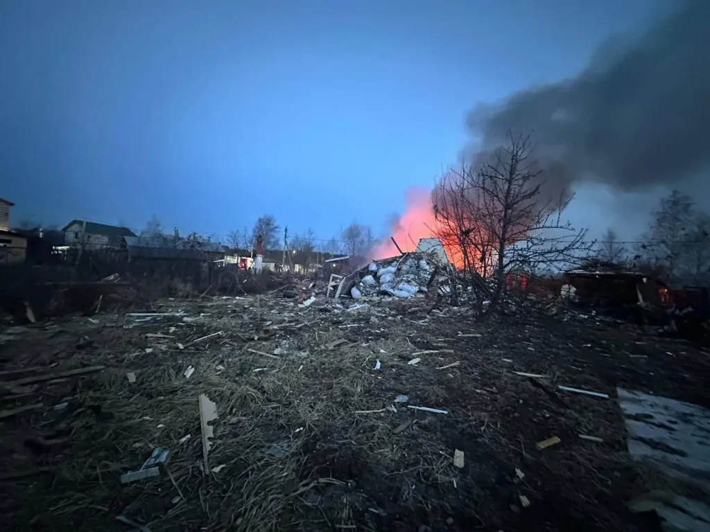 Наймасованіша атака дронів на Москву: фото і відео