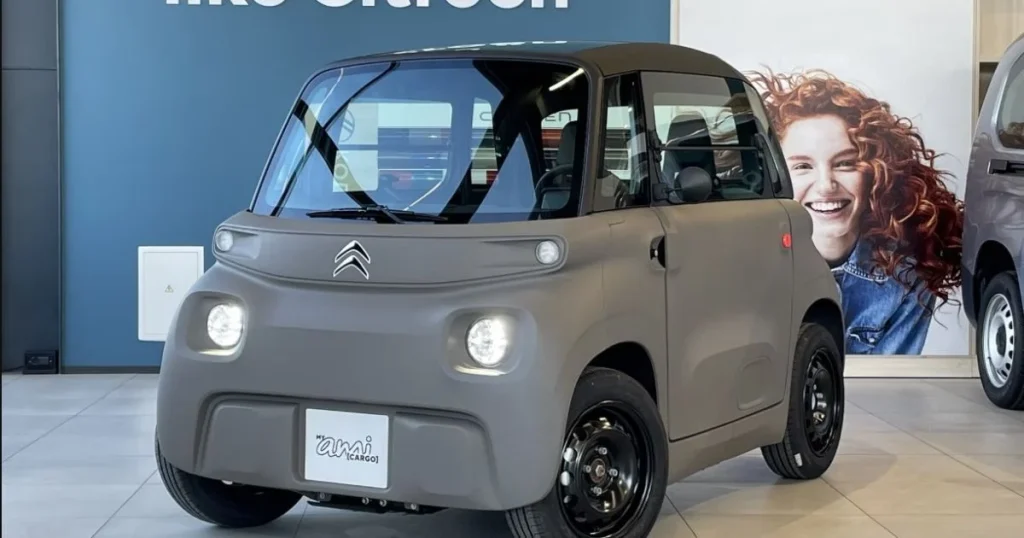 Citroen Ami,електромобіль,міський транспорт,характеристика двигуна