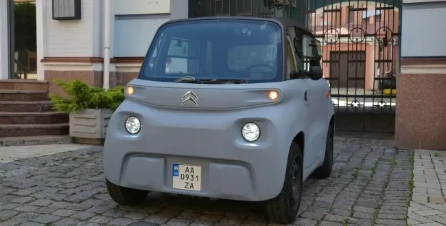 Citroen Ami,електромобіль,міський транспорт,характеристика двигуна