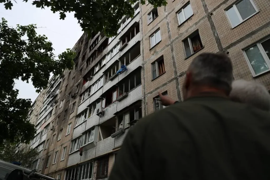 Росія,цивільні об'єкти,в Києві,окупанти,в Шевченківському районі Росія Атака на Київ - атака БПЛА на Київ - Святошинський район