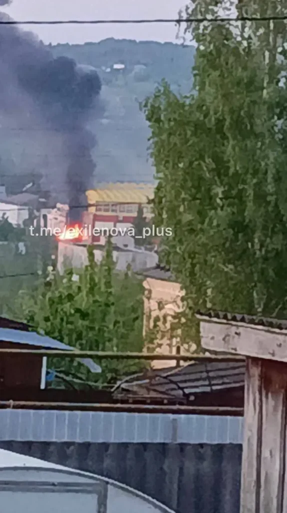 Дрони,завод,в Орловській області РФ,окупанти,Росія Дрони Дрони атакували завод в Орловській області