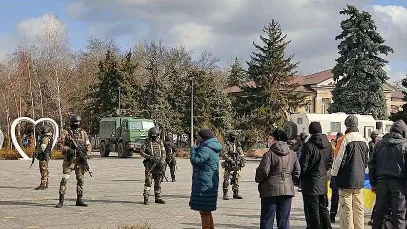Скадовськ,Скадовськ сьогодні,Скадовськ під окупантами Скадовськ Скадовськ під окупантами