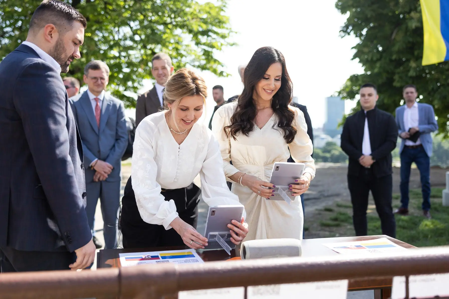 Олена Зеленська показала красиве фото у вишуканій сукні ➤ Главное.net