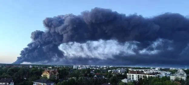 Пожежа у Варшаві