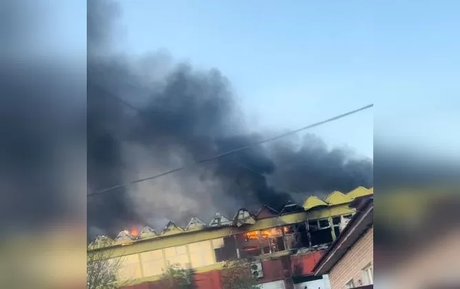 Дрони,завод,в Орловській області РФ,окупанти,Росія Дрони удар по заводу рф