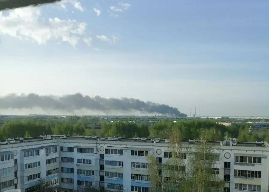 Пожежа в Росії: горів завод, який забезпечує російську армію (фото) ➤ Prozoro.net.ua