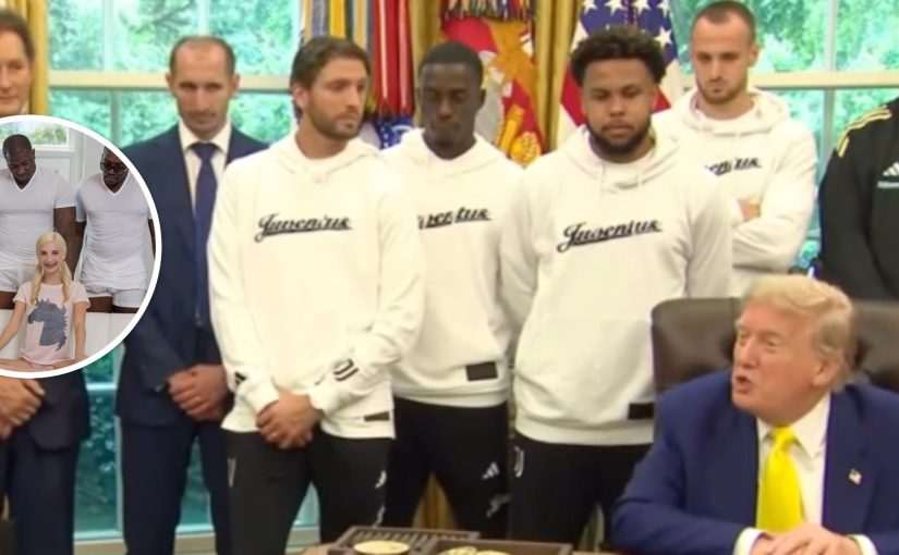 Трамп прийняв футболістів Ювентуса у Білому домі: зустріч стала мемом ➤ Prozoro.net.ua
