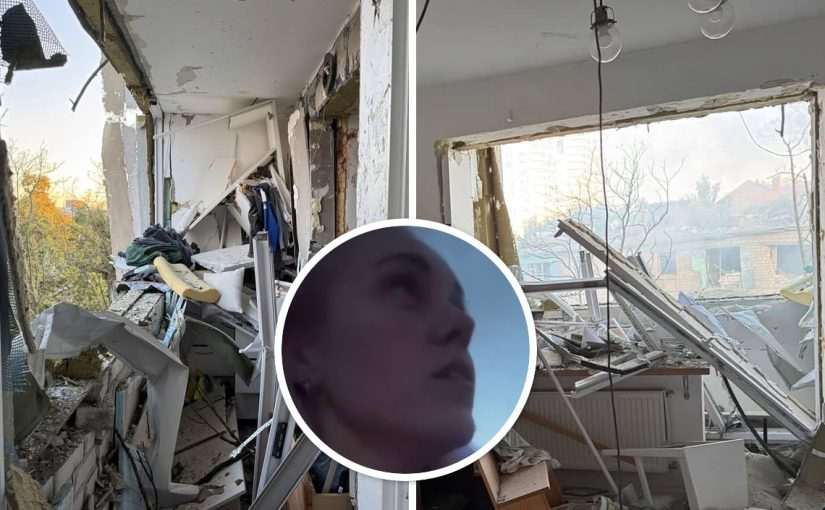 Олена Тополя шокувала відео, знятим одразу після влучання ракети у квартиру ➤ Prozoro.net.ua