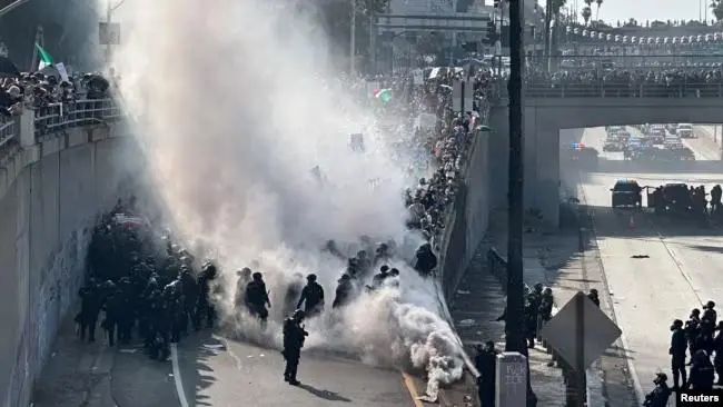 Трамп пообіцяв садити до в’язниці за протести в Лос-Анджелесі