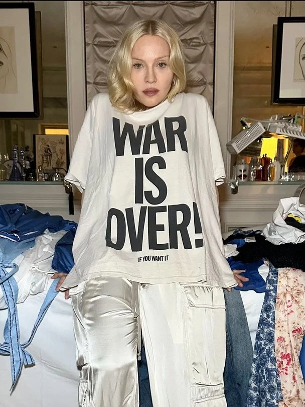 Мадонна,війна,Мадонна в Instagram,War is over Мадонна Мадонна в Instagram