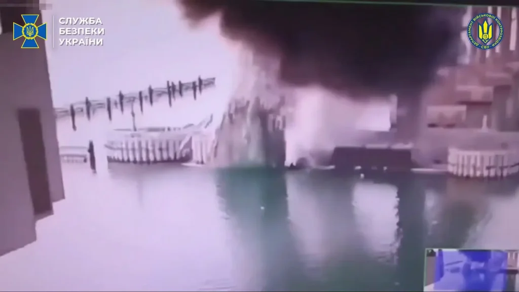 СБУ,СБУ вразила Кримський міст під водою,Кримський міст,Василь Малюк СБУ СБУ вразила Кримський міст під водою