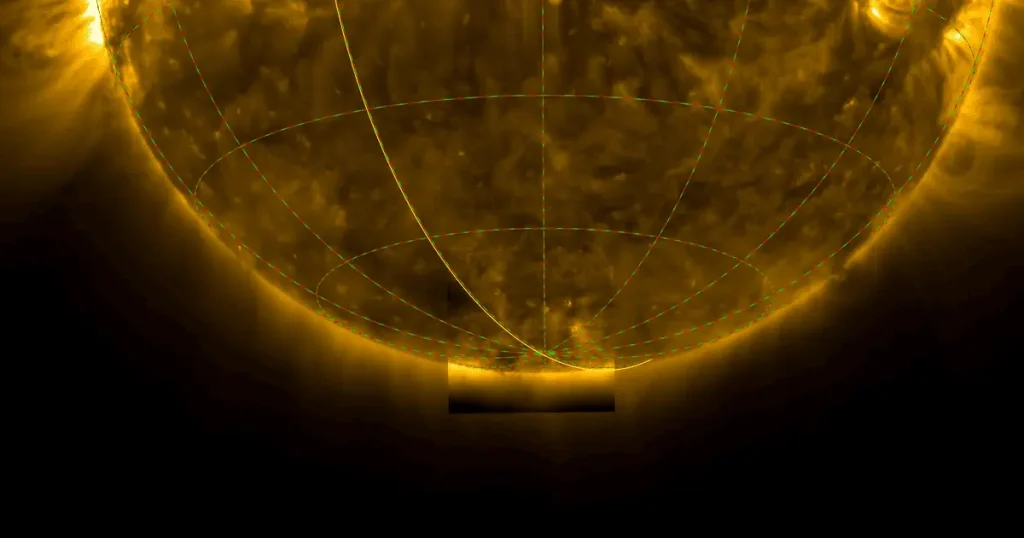 сонце,Solar Orbiter,NASA,європейське космічне агентство,Унікальні знімки полюса Сонця сонце Південний полюс Сонця