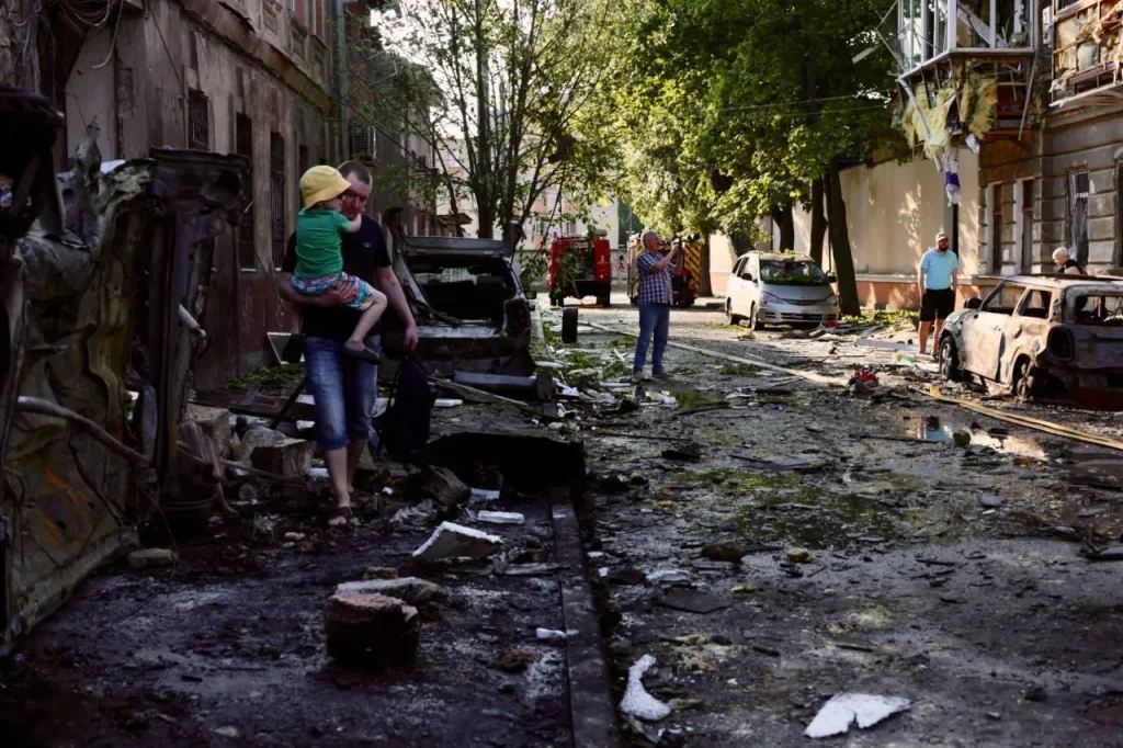 атака БПЛА на Одесу,ударні дрони,Одеса,житлові будинки,Геннадій Труханов атака БПЛА на Одесу Росіяни атакували Одесу дронами