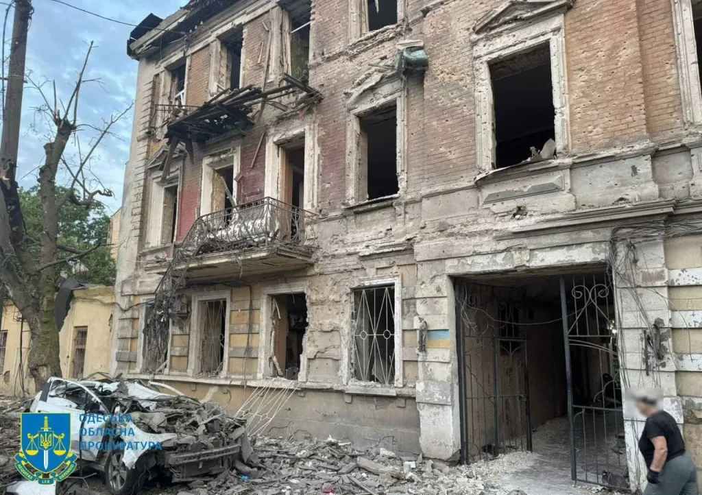 атака БПЛА на Одесу,ударні дрони,Одеса,житлові будинки,Геннадій Труханов атака БПЛА на Одесу Росіяни атакували Одесу дронами