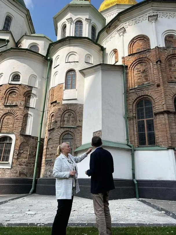 Росія,Софійський собор,Одеська кіностудія,Київ,Одеса Росія Росія завдала ударів по Софійському собору та Одеській кіностудії: фото