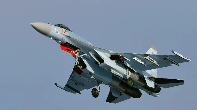 ЗСУ,російський винищувач Су-35,Збиття літака на Курському напрямку,Російський винищувач Су-35 довідка ЗСУ Російський винищувач Су-35 довідка