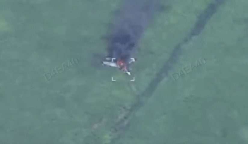 Відео зі збитим російським винищувачем Су-35 показали у ПС ЗСУ ➤ Prozoro.net.ua