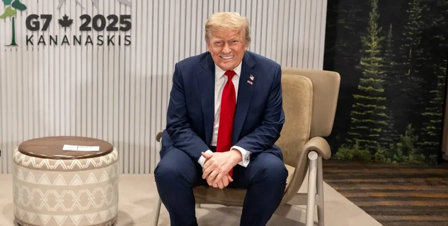 Трамп,саміт G7,Володимир Зеленський,путін,велика сімка Трамп Трамп на саміті G7