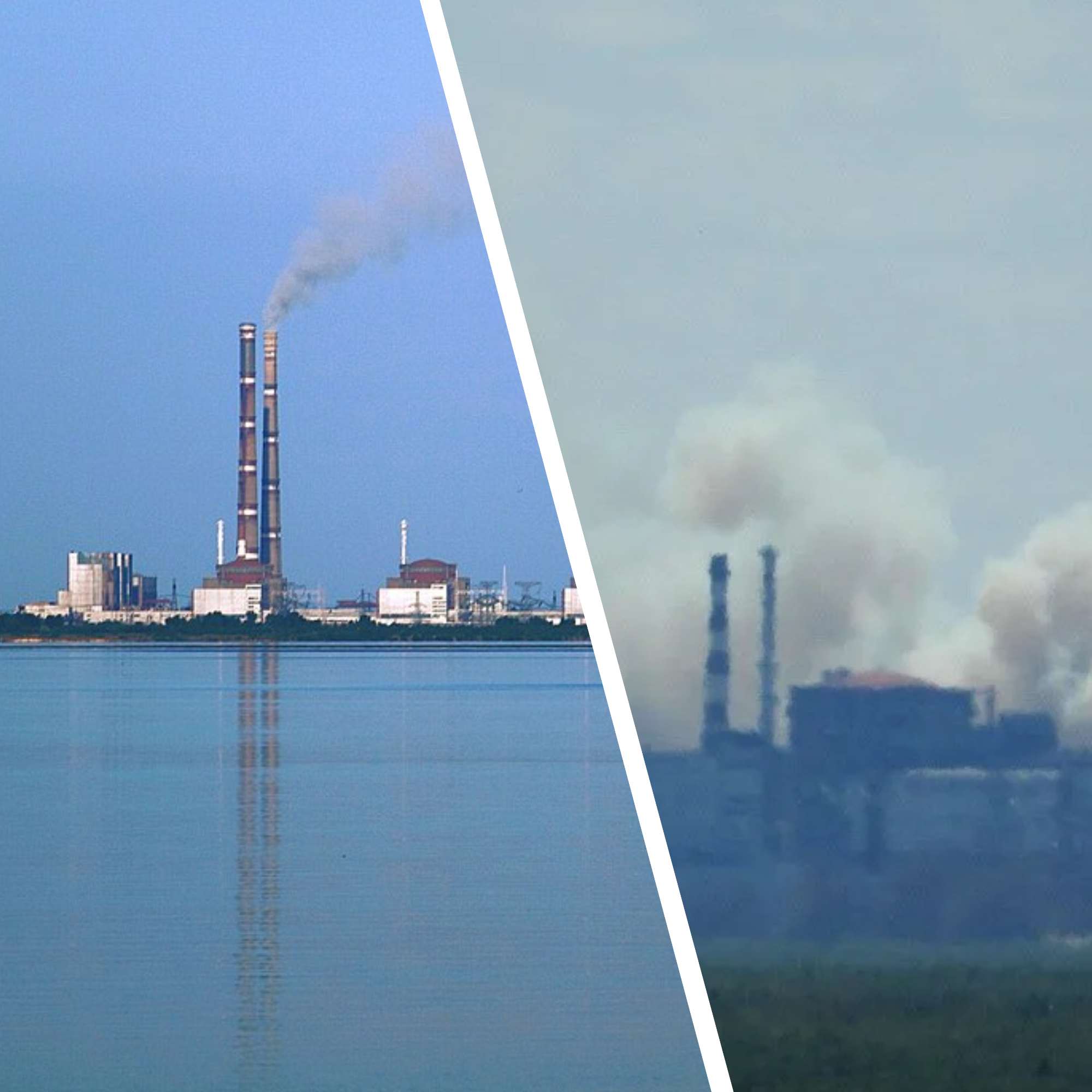 Над Запорізькою АЕС помічені стовпи диму (фото)