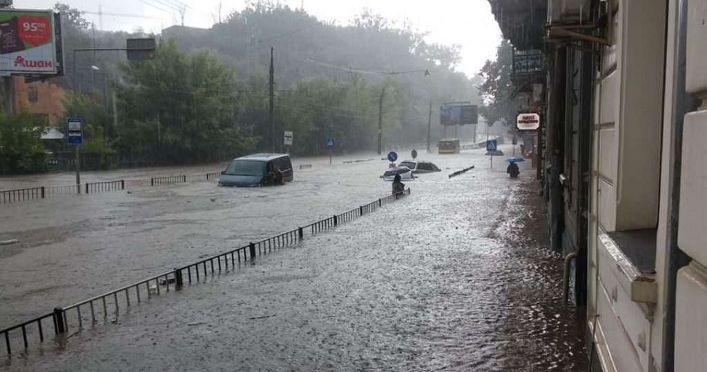 Дощі,Львів,Львів під водою,Садовий Андрій Дощі Львів під водою
