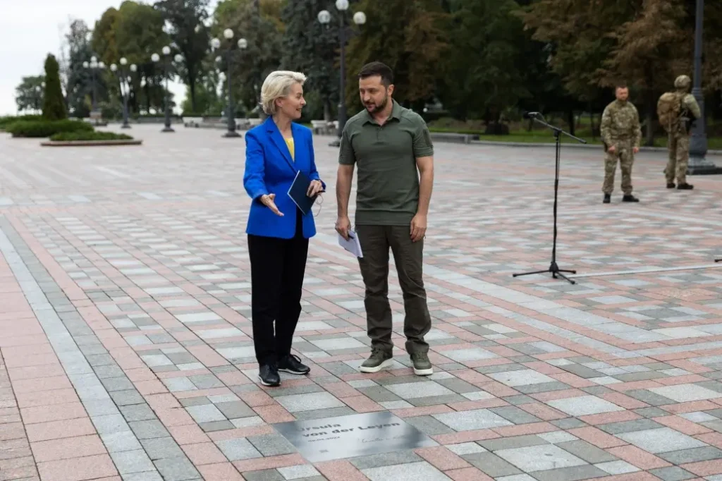 Розмова Зеленського з Урсулою фон дер Ляєн