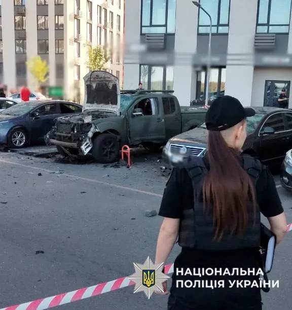 Вибух авто в Києві 18 серпня