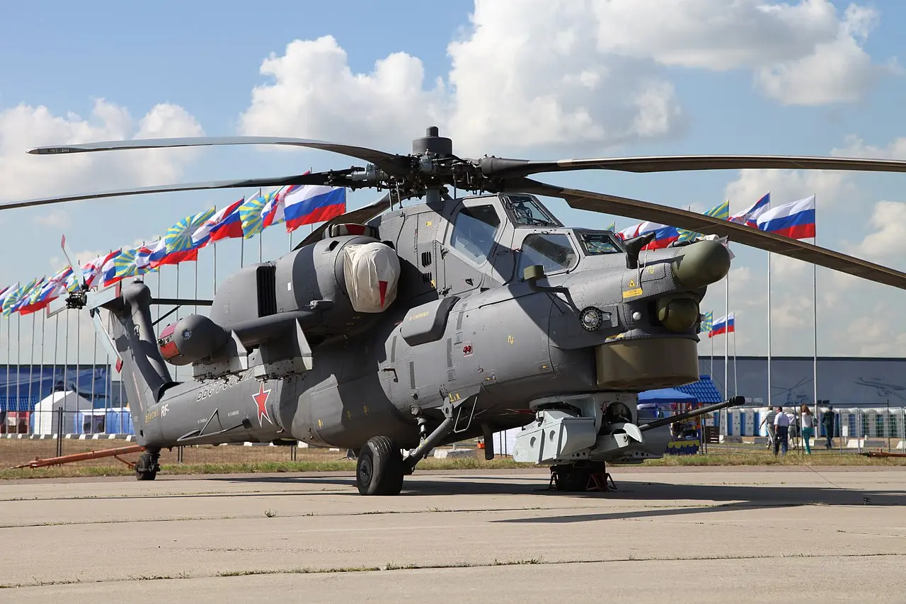 Український партизан підірвав російський гелікоптер Мі-28 у Тверській області РФ