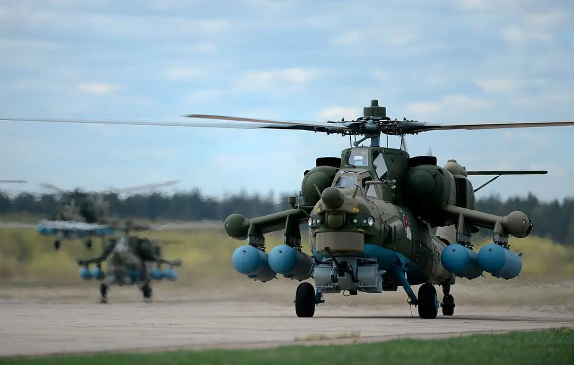 Український партизан підірвав російський гелікоптер Мі-28 у Тверській області РФ