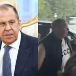 Лавров прилетів на Аляску у светрі з провокативним написом (відео) ➤ Prozoro.net.ua