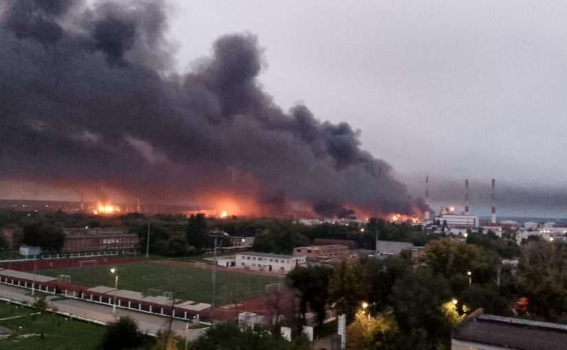 Ще два НПЗ горять в Росії після атаки дронів (фото, відео) ➤ Prozoro.net.ua