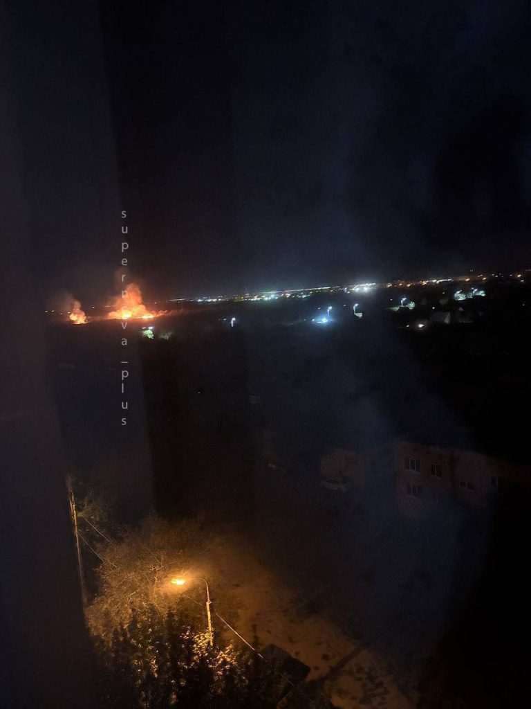 Атака дронів НПЗ Волгоград