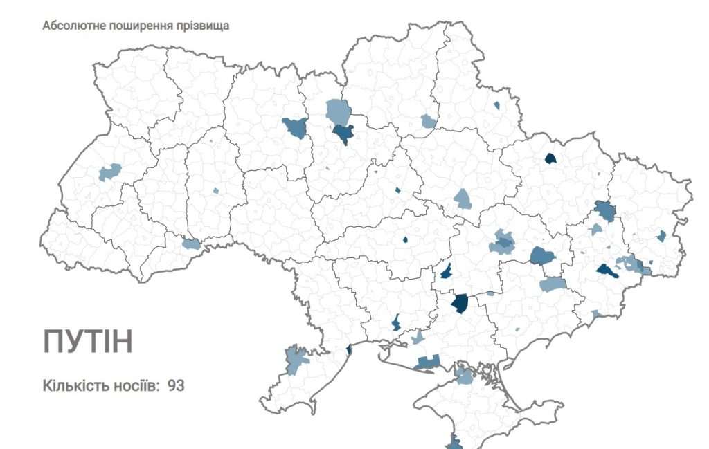 Походження прізвища Путін