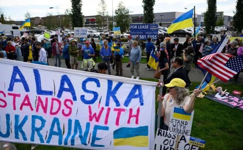 Аляска вибухнула мітингами перед приїздом Путіна (фото, відео) ➤ Prozoro.net.ua