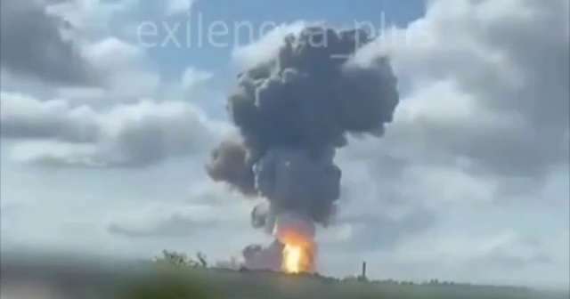 Вибух на російському пороховому заводі “Еластик” потрапив на відео: є жертви