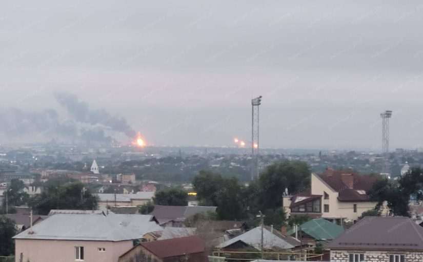 Дрони атакували НПЗ у російській Сизрані: фото і відео ➤ Prozoro.net.ua