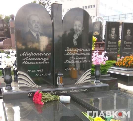 Могила Заклунної в Києві